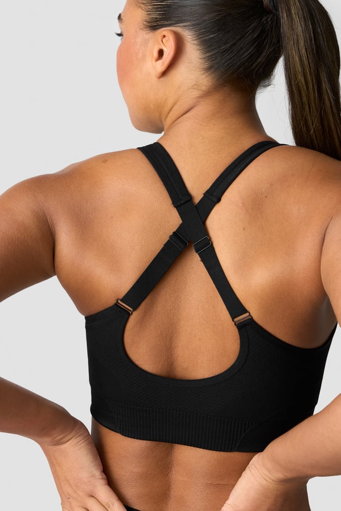 Sculpt Seamless Sports Bra Black