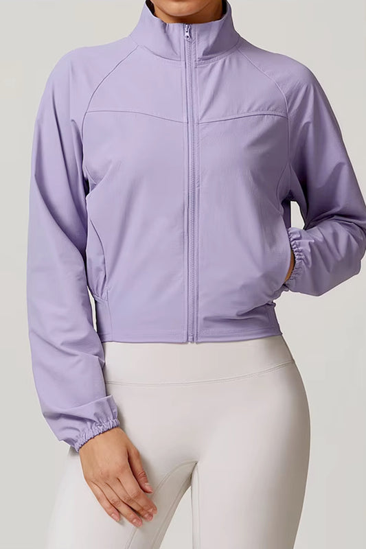 AeroFlow Training Jacket Lila