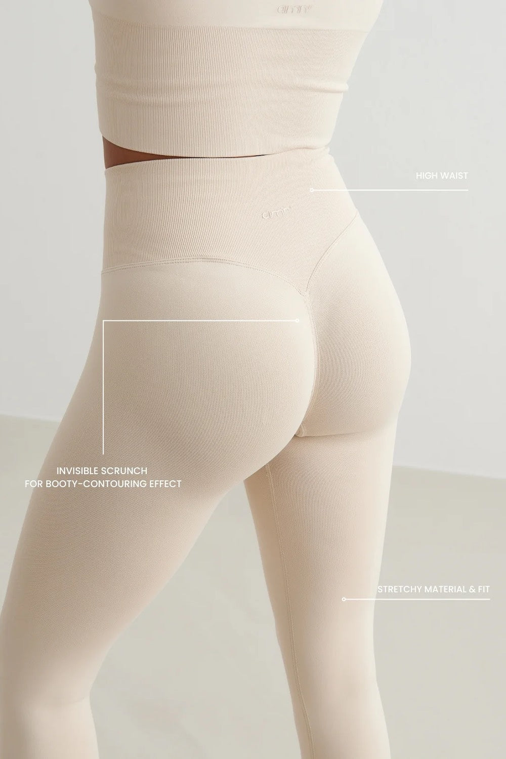 Clay Shape Seamless Tights