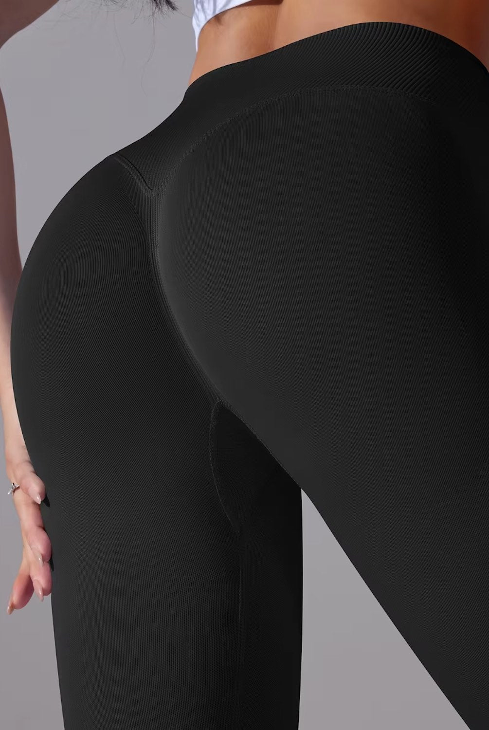 Crossover Waist Yoga Leggings