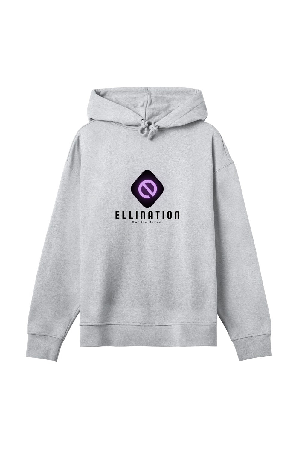 ellination Oversized Hoodie grey