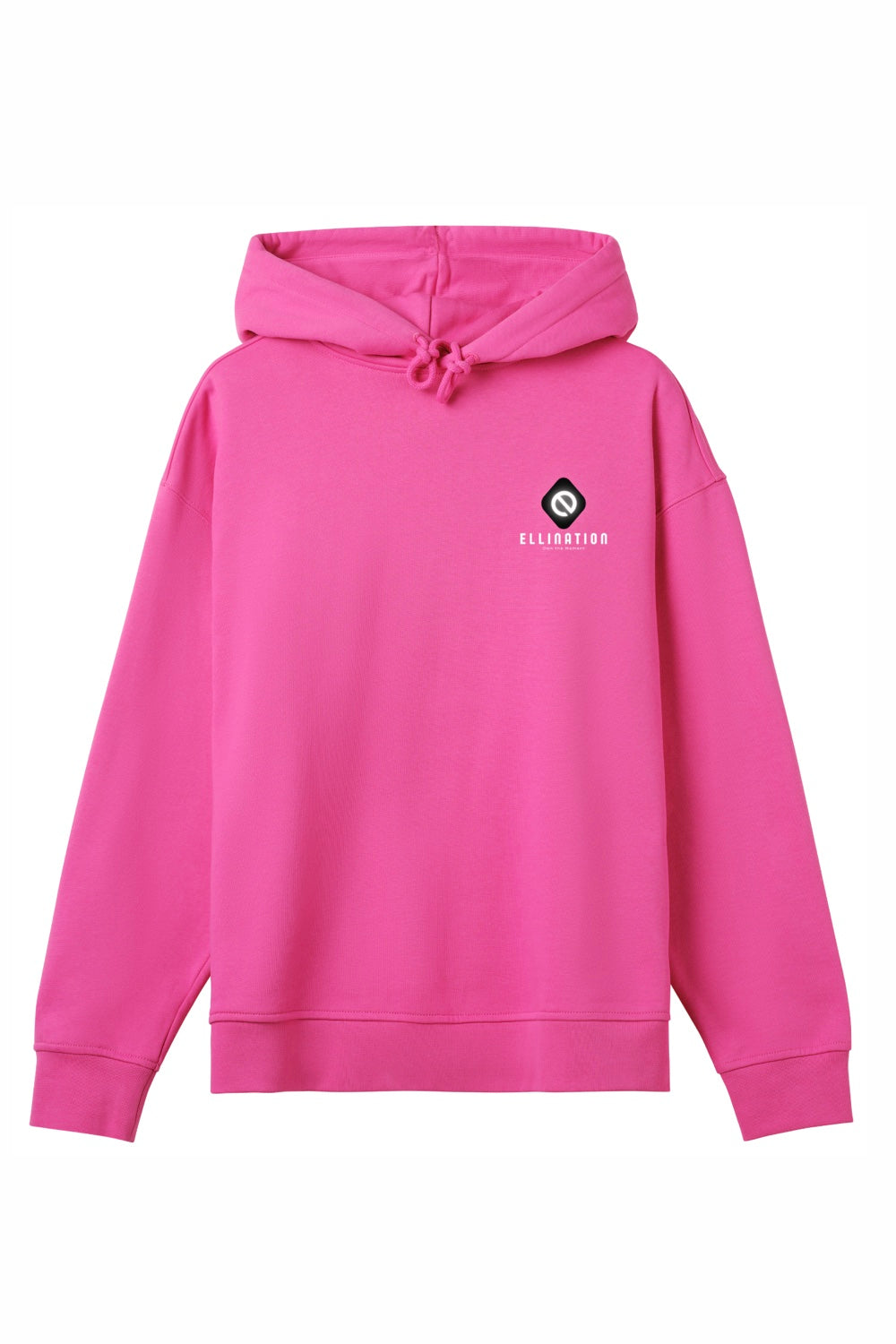 ellination Oversized Hoodie pink