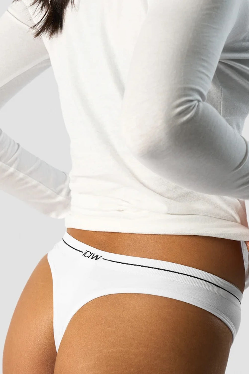 Everyday Seamless Thong 2-pack White