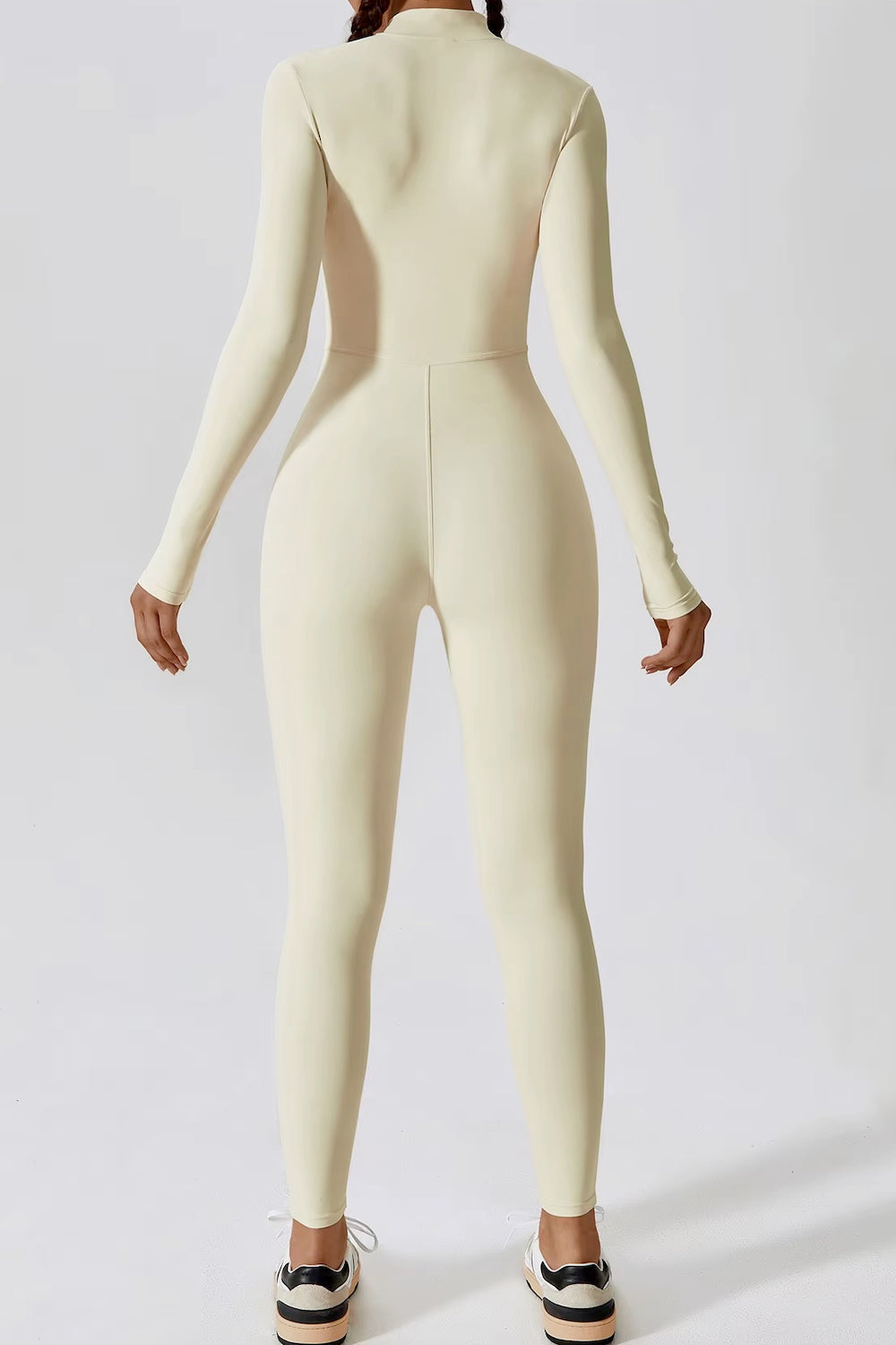 PowerMove Long-sleeved jumpsuit Apricot