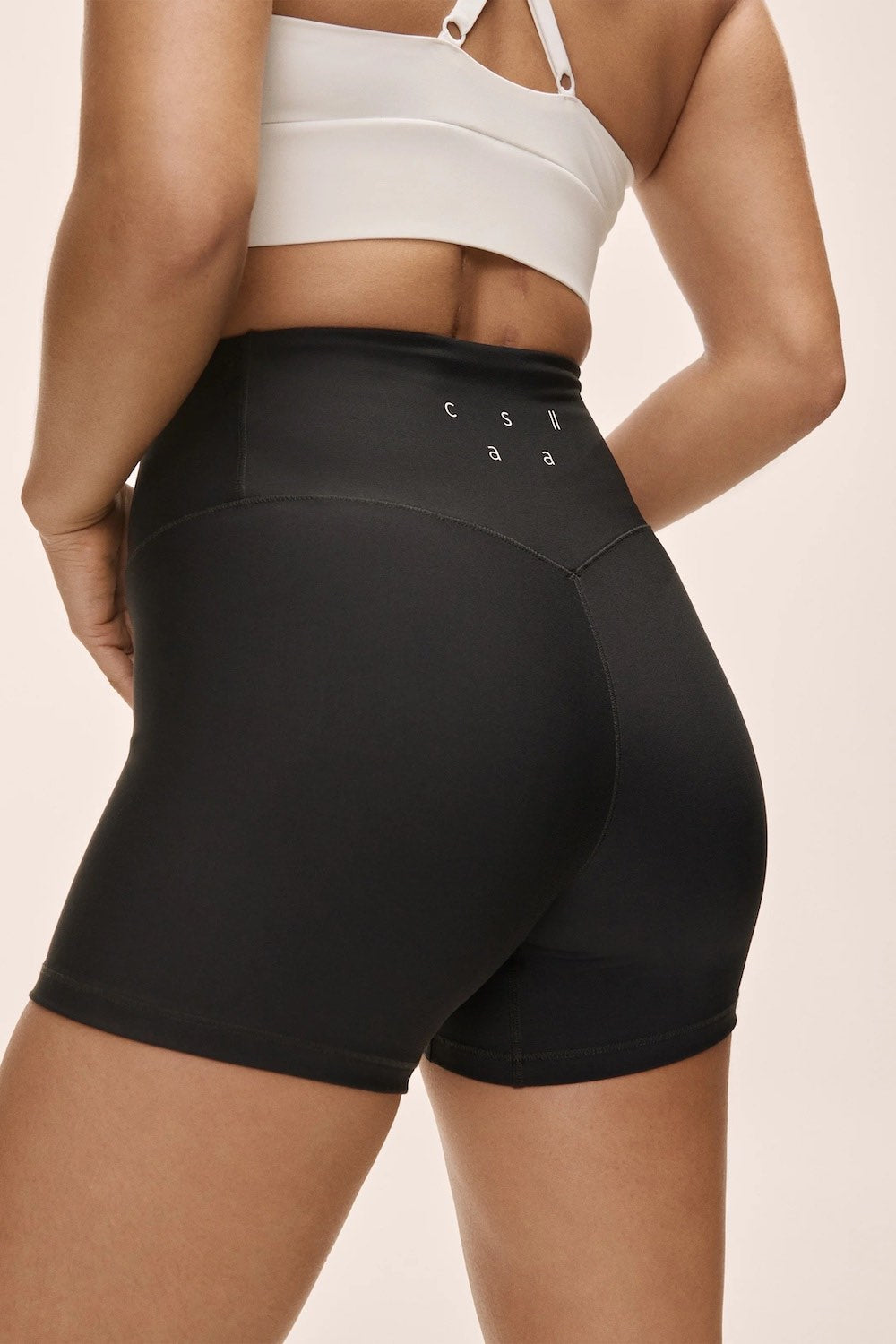 Ultra High Waist Hot Pant - Black